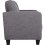 Seconique Tempo Two Seater Sofa-in-a-Box Grey Fabric 3