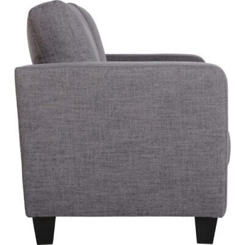 Seconique Tempo Two Seater Sofa-in-a-Box Grey Fabric 2