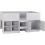 Seconique Orlando Low Sleeper Bed Bed Frame in Dove Grey Finish 4