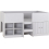 Seconique Orlando Low Sleeper Bed Bed Frame in Dove Grey Finish 2