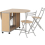 Seconique Brickley Butterfly Dining Set 4