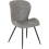 Seconique Treviso Light Oak Effect and Black Dining Set with Grey PU Quebec Chairs 9