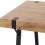 Seconique Treviso Light Oak Effect and Black Dining Set with Brown PU Quebec Chairs 4