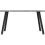 Seconique Quebec Dining Set Concrete Effect Wave Edge with 4 Grey Faux Leather Chairs 9