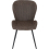 Seconique Treviso Light Oak Effect and Black Dining Set with Brown PU Quebec Chairs 9