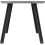 Seconique Quebec Dining Set Concrete Effect Wave Edge with 4 Grey Faux Leather Chairs 10