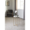 Seconique Kendra Accent Chair in Grey Fabric with Wooden Frame 7