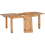Seconique Corona Extending Dining Set (4 Chairs) - Distressed Waxed Pine 3