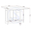 Seconique Santos Folding Drop Leaf Butterfly Dining Set New Oak Colour & Grey 12