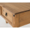 Seconique Seconique Corona Distressed Waxed Pine 1 Drawer Study Desk 8