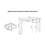 Seconique Seconique Corona Distressed Waxed Pine 1 Drawer Study Desk 10