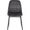 Seconique Quebec Straight Edge Dining Set Medium Oak Effect with Grey Lukas Chairs 6