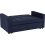 Seconique Atlas Sofa Bed - Navy Blue Fabric 5