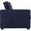 Seconique Atlas Sofa Bed - Navy Blue Fabric 8