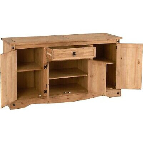 Seconique Corona 4 Door 1 Drawer Large Sideboard 1