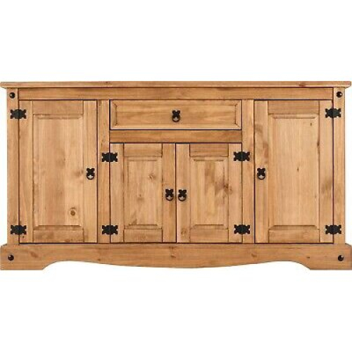 Seconique Corona 4 Door 1 Drawer Large Sideboard 2