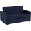Seconique Atlas Sofa Bed - Navy Blue Fabric 3