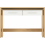Seconique Seville 2 Drawer Slider Desk White High Gloss/Light Oak Effect Veneer 11