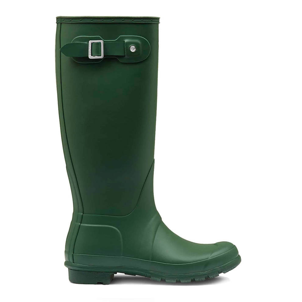 (UK 3) Hunter Original Womens Hunter Green Tall Wellington Boots