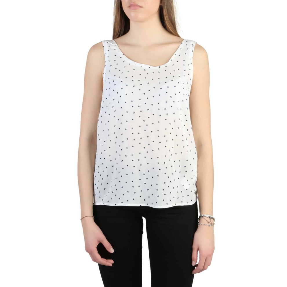 Armani Jeans Women's Top White C5022 ZB