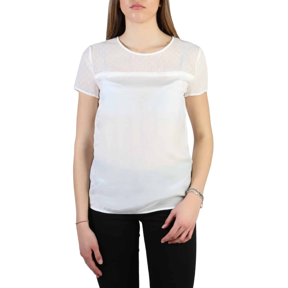 Armani Jeans Women's T-Shirt White 3Y5H45 5NZSZ