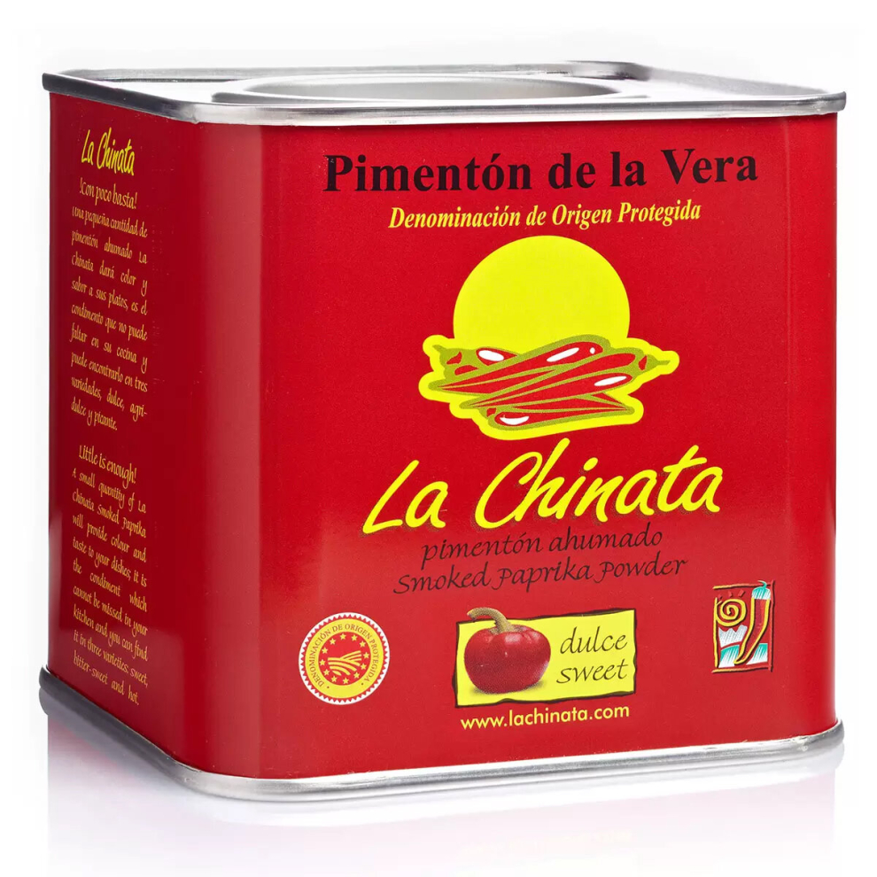 La Chinata 350G Pimenton De La Vera Sweet Smoked Paprika Spanish Vegan