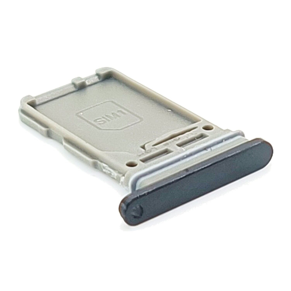 Sim Tray Compatible With Samsung S21 Black Replacement Card Holder