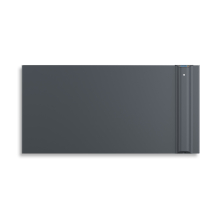 (1500W Anthracite) Radialight Klima WiFi Electric Heater, Wall Mounted + Timer. Infrared & Convector Heating