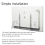 (1000W, White) Adax Neo Electric Panel Heater, Timer, Portable 4