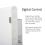 (1000W, White) Adax Neo Electric Panel Heater, Timer, Portable 5