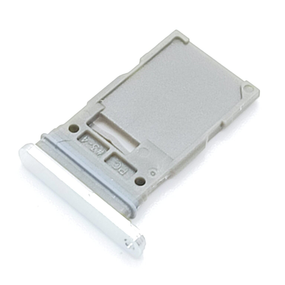 Fonefunshop Sim Tray Compatible With Samsung S22 Ultra White Replacement Card Holder