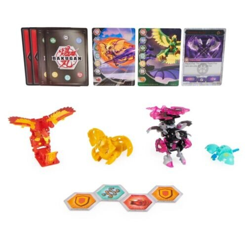 Bakugan Bakugan Evolutions Talan & Auxillataur 5-Figure Battle Amp Pack 1