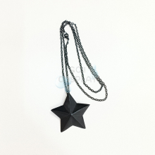 Death Busters Cosplay Black Star Necklace