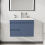 750mm Bathroom Vanity Unit & Ceramic Basin Wall Hung Cabinet  Grey 2