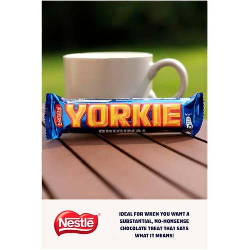 Yorkie Milk Chocolate Bars, 24 x 46 g 1