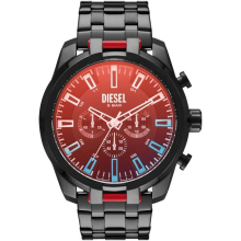 Diesel DZ4589 Split Chronograaf Zwart-Tone Roestvrij Staal Herenhorloge