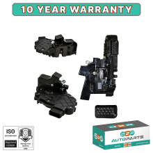 REAR LEFT DOOR LOCK MECHANISM FOR JAGUAR XF CC9/SPORTBRAKE FQM500390 (2008-2015)