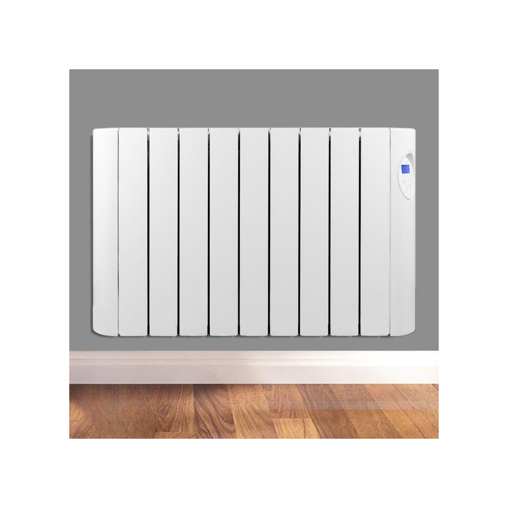 Futura Oil Filled Radiator Wall Mounted Electric Heater 1800W 247 Timer