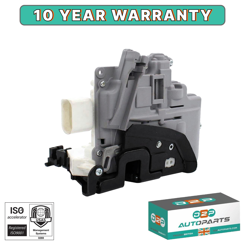 Front Right Driver Side Door Lock Mechanism For Seat Ibiza Mk5 Skoda Superb Mk2 5056167420828
