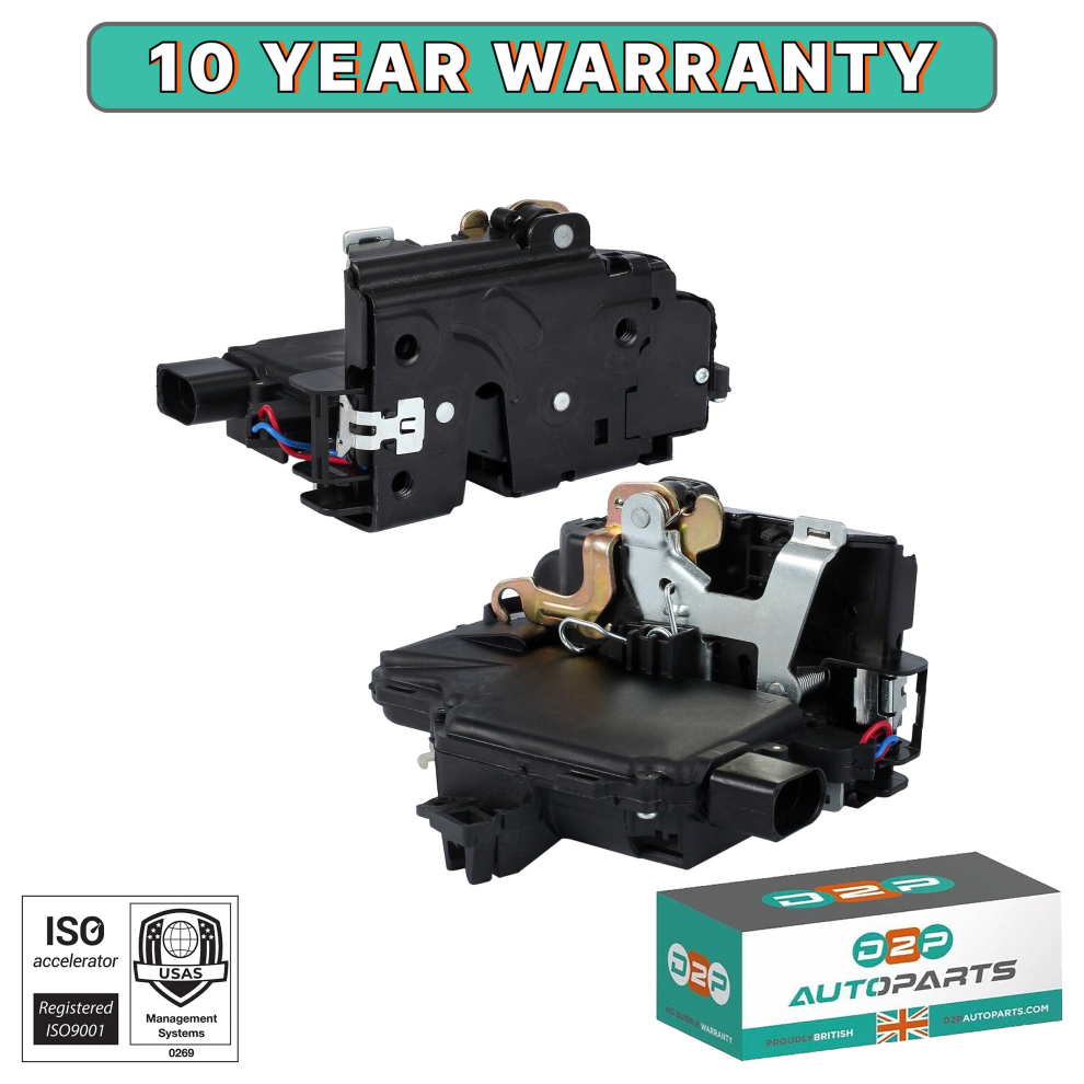 Front Left Passenger Side Door Lock Mechanism For Vw Golf Mk4 Bora Passat B5 5056167420712