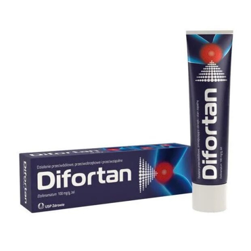 Difortan Gel 100g - Topical Anti-Inflammatory Analgesic for Muscle & Joint Pain and Swelling