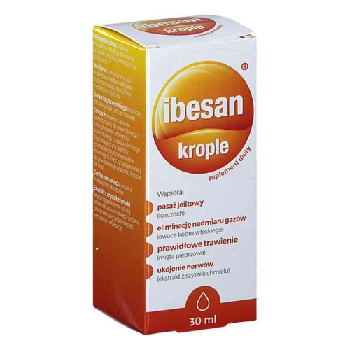 IBESAN 30 ml drops support digestive metabolism krople 1