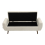 Living And Home Teddy Fur Upholstered Storage Bench 4