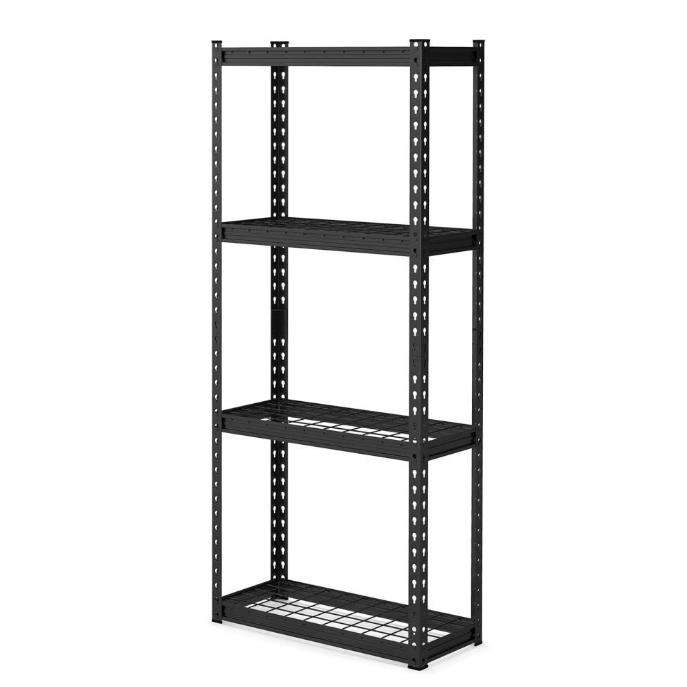 4-tier Garage Storage Shelves Adjustable Metal Storage Shelving Unit