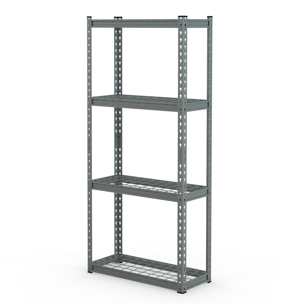 4-tier Garage Storage Shelves Adjustable Metal Storage Shelving Unit