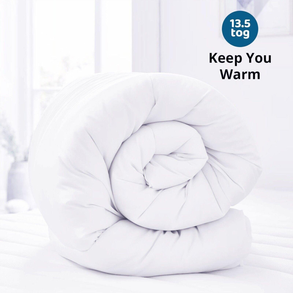 Supreme Bedding Ltd (King Duvet Tog) Luxury Duvet Soft Warm 13.5 Tog Single Double King