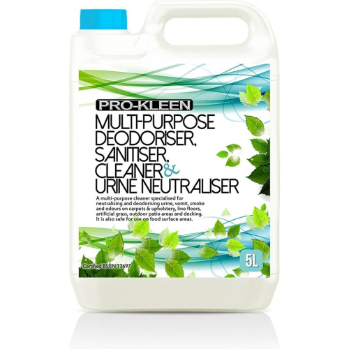 Pro-Kleen (5L) Multi-Purpose Deodoriser Sanitiser and Cleaner