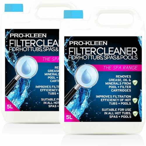 Pro-Kleen (10L) 5L Hot Tub, Spa and Pool Filter Cleaner