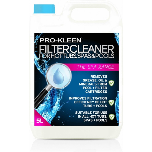 Pro-Kleen (5L) 5L Hot Tub, Spa and Pool Filter Cleaner