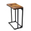 C-Shaped Sofa Side Table Metal Frame Industrial Style 1